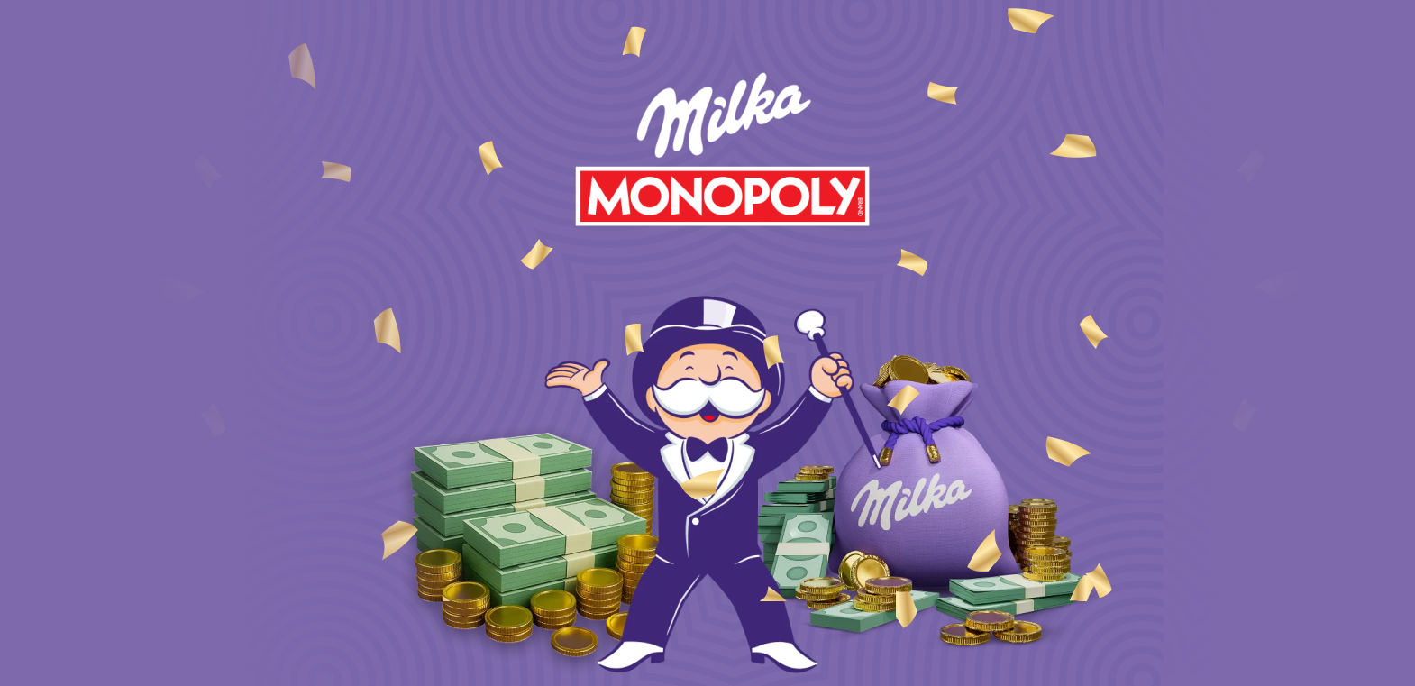 MILKA Monpoly-Produkt - Alpenmilch