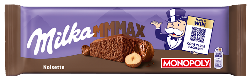 MILKA Monpoly-Produkt - Noisette